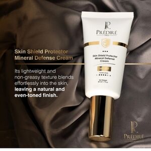 Skin Shield Protector Mineral Defense Cream - White and Gold